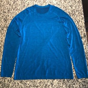 Lululemon Metal Vent Tech Long Sleeve Blue